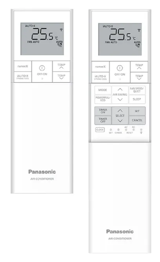 PANASONIC 3.5/4.0KW SPLIT REVERSE AIR PURIFYING AIR CONDITIONER